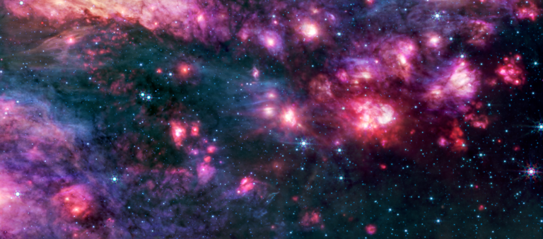 Tejútrendszer, benne a Sagittarius B2