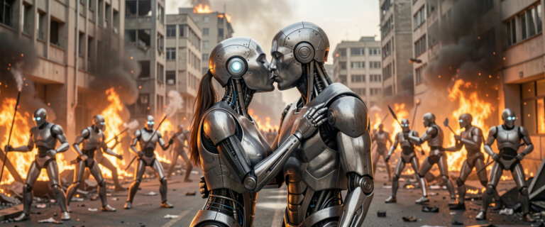 AI-ügynökök virtuális városban